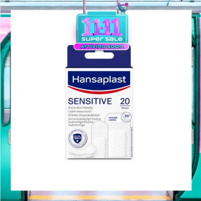 HANSAPLAST Sensitive Strips Plaster 20 Pieces image