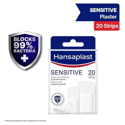 HANSAPLAST Sensitive Strips Plaster 20 Pieces