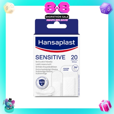 HANSAPLAST - Sensitive Strips Plaster 20 Pieces