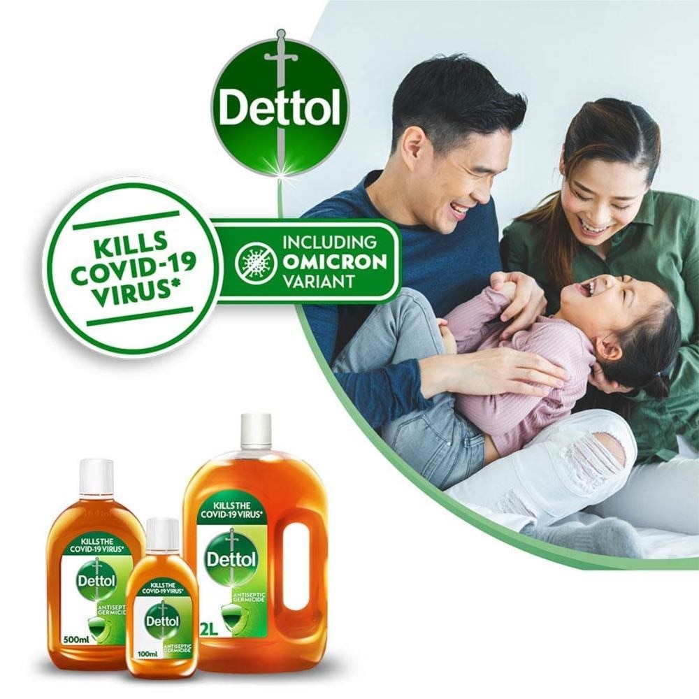 Antiseptic Germicide Liquid (Kills 99.9% Germs) 250ml