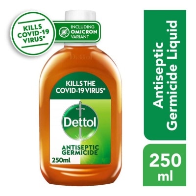 DETTOL Antiseptic Germicide Liquid (Kills 99.9% Germs) 250ml