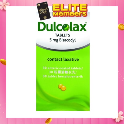 DULCOLAX Constipation Relief Tablet 30s