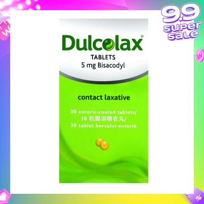 DULCOLAX Constipation Relief Tablet 30s