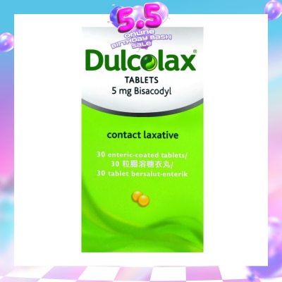 DULCOLAX - Constipation Relief Tablet 30s