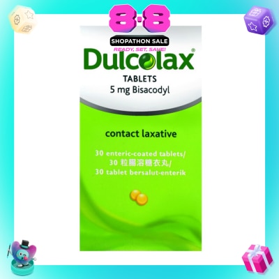 DULCOLAX - Constipation Relief Tablet 30s