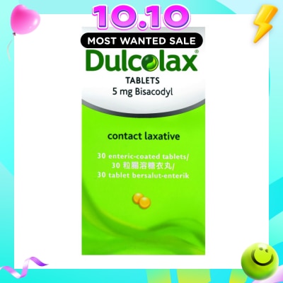 DULCOLAX Constipation Relief Tablet 30s image