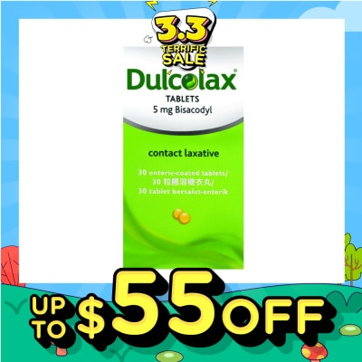 DULCOLAX Constipation Relief Tablet 30s