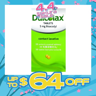 DULCOLAX - Constipation Relief Tablet 30s