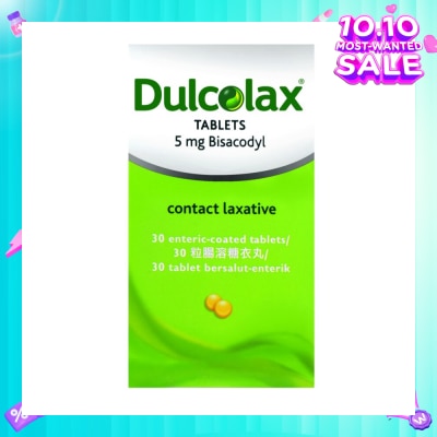 DULCOLAX Constipation Relief Tablet 30s