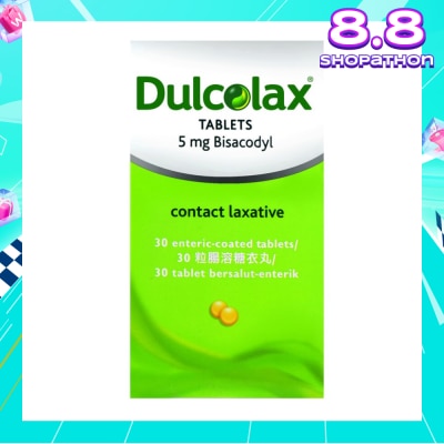 DULCOLAX Constipation Relief Tablet 30s