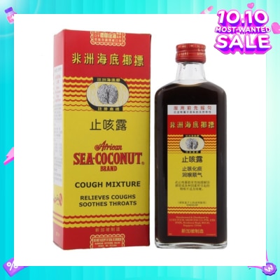 AFRICAN SEA-COCONUT BRAND Sea Coconut Cough Mixture (Relieves Coughs & Soothes Throat) 177ml