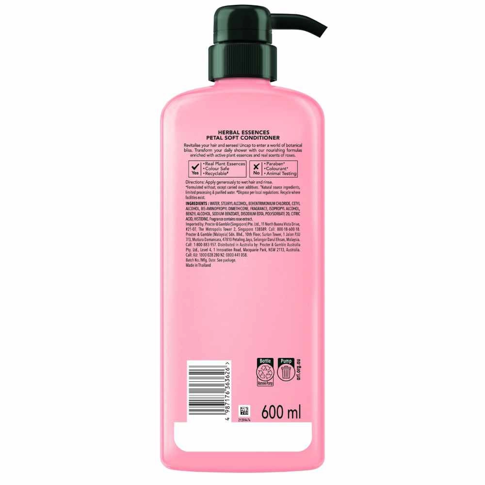 Rose Petal Soft Conditioner 600ml