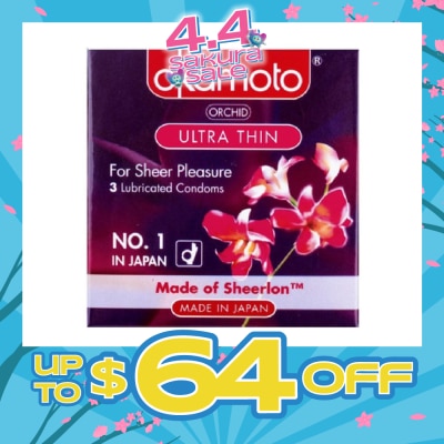 OKAMOTO® - Orchid Ultra Thin Condom 3s