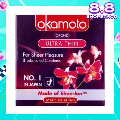 OKAMOTO® Orchid Ultra Thin Condom 3s