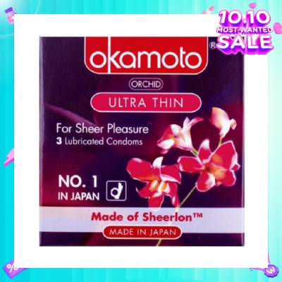 OKAMOTO® Orchid Ultra Thin Condom 3s
