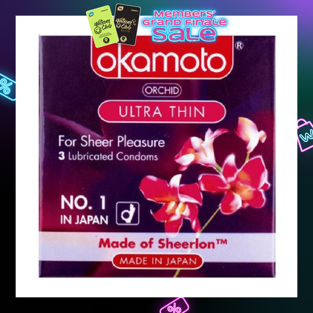 Orchid Ultra Thin Condom 3s