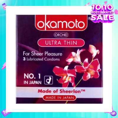 OKAMOTO® Orchid Ultra Thin Condom 3s