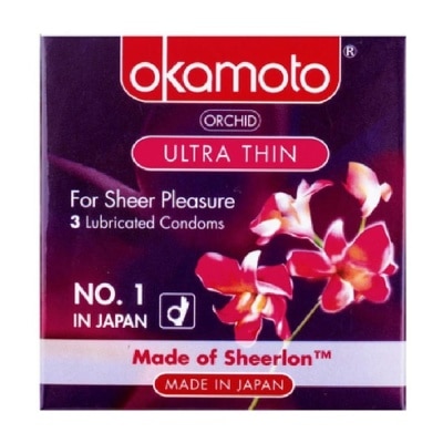 OKAMOTO® Orchid Ultra Thin Condom 3s