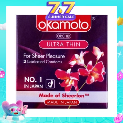 OKAMOTO® - Orchid Ultra Thin Condom 3s