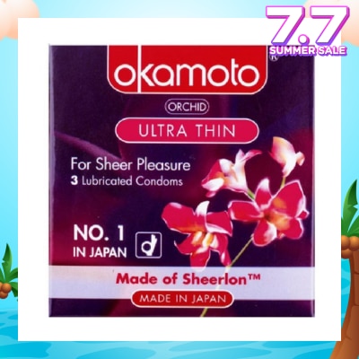 OKAMOTO® Orchid Ultra Thin Condom 3s