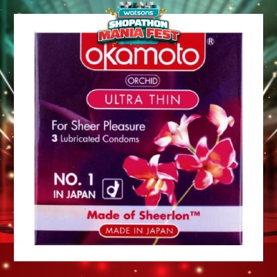 OKAMOTO® - Orchid Ultra Thin Condom 3s