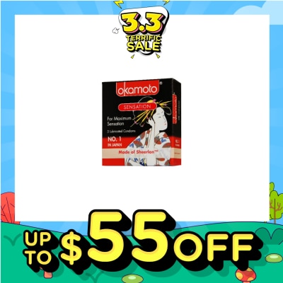 OKAMOTO® Sensation Condoms 3s