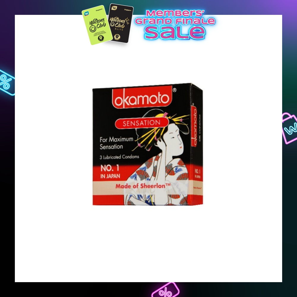 Sensation Condoms 3s