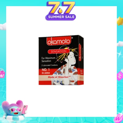 OKAMOTO® - Sensation Condoms 3s
