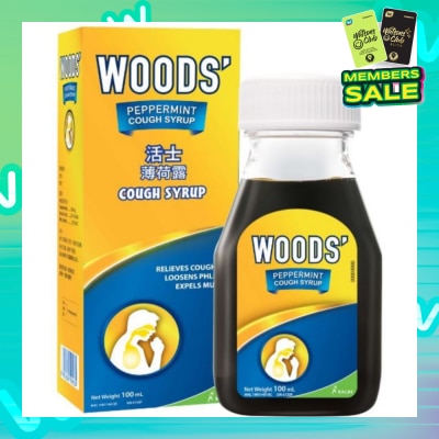 WOODS Peppermint Cough Syrup 100ml