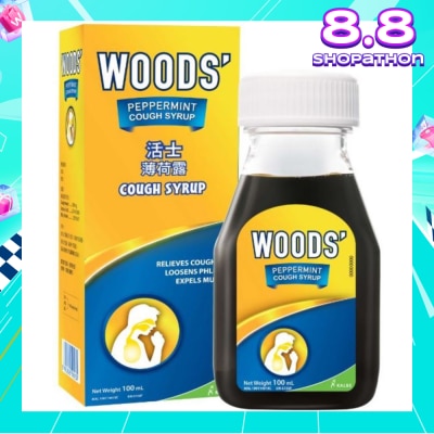 WOODS Peppermint Cough Syrup 100ml