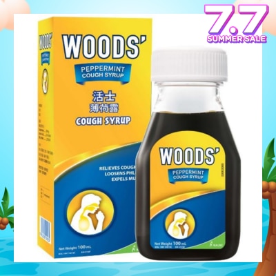 WOODS Peppermint Cough Syrup 100ml