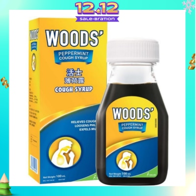 WOODS Peppermint Cough Syrup 100ml
