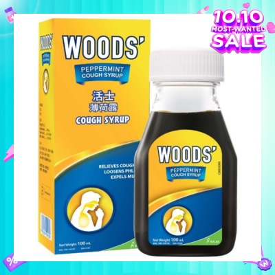 WOODS Peppermint Cough Syrup 100ml