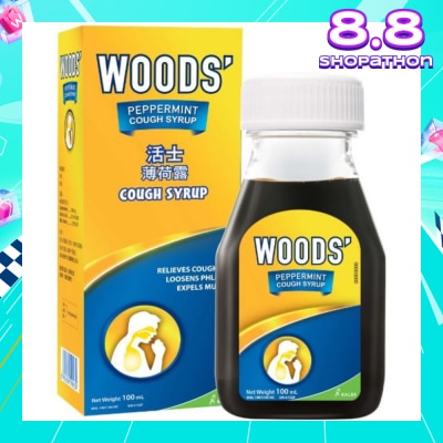 WOODS Peppermint Cough Syrup 100ml