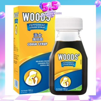 WOODS - Peppermint Cough Syrup 100ml