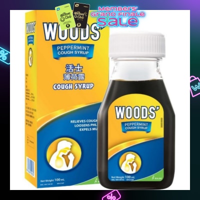 WOODS Peppermint Cough Syrup 100ml