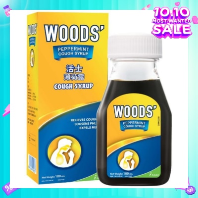 WOODS Peppermint Cough Syrup 100ml