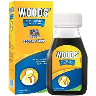 WOODS Peppermint Cough Syrup 100ml