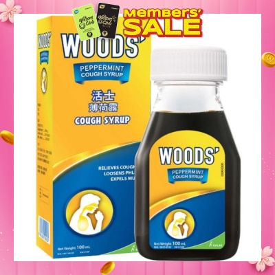 WOODS Peppermint Cough Syrup 100ml
