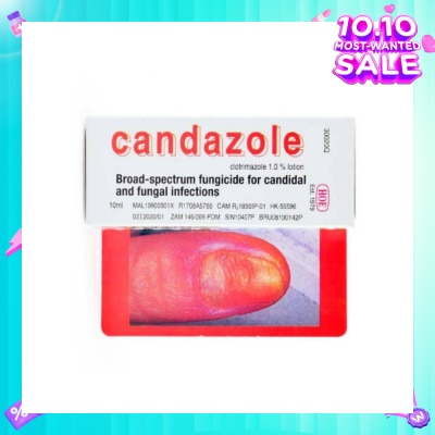 CANDAZOLE Fungal Infection Lotion 10ml