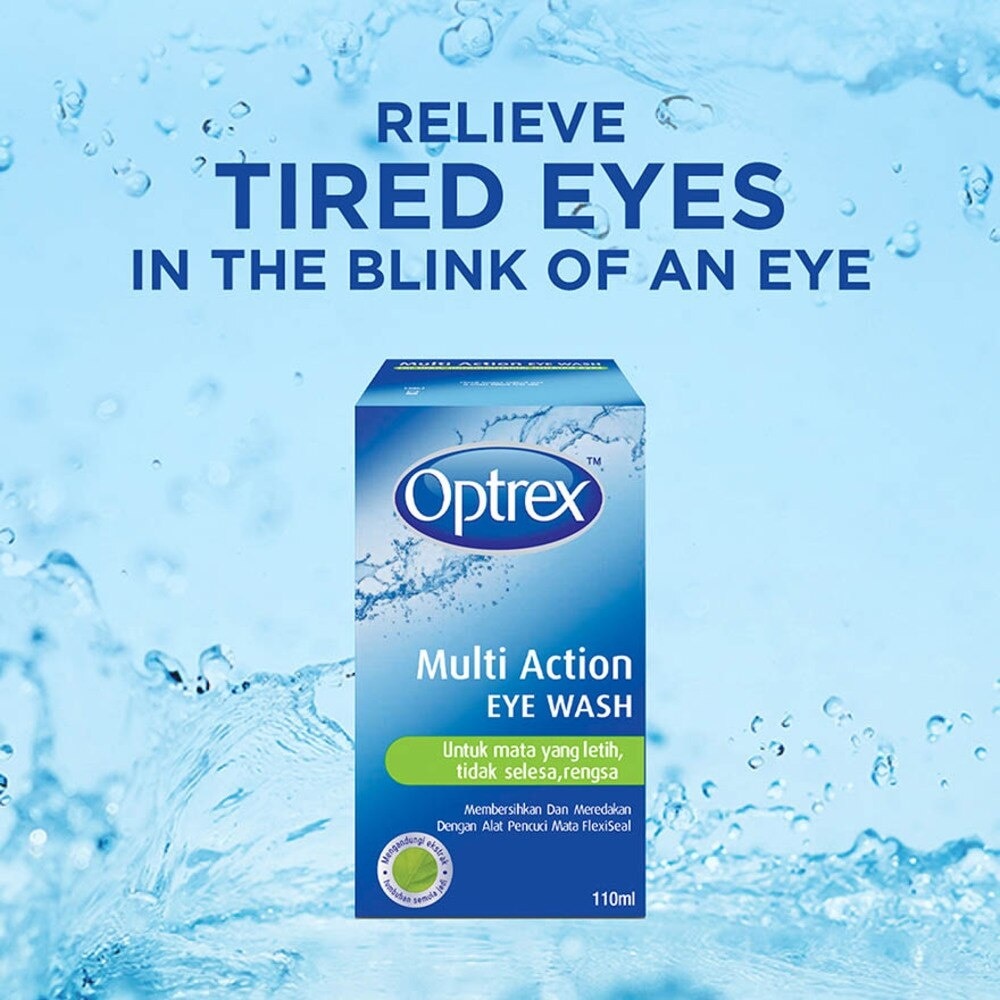 Multi Action Eye Wash (Cools & Refreshes Tired & Sore Eyes) 110ml