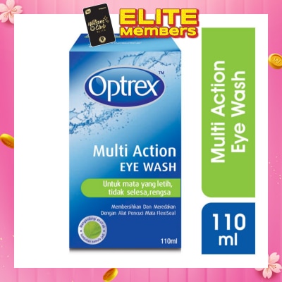 OPTREX Multi Action Eye Wash (Cools & Refreshes Tired & Sore Eyes) 110ml