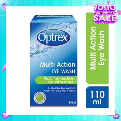 OPTREX Multi Action Eye Wash (Cools & Refreshes Tired & Sore Eyes) 110ml