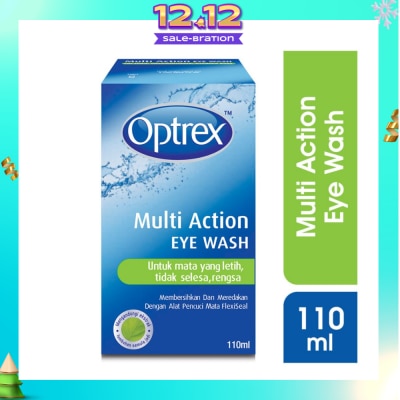 OPTREX Multi Action Eye Wash (Cools & Refreshes Tired & Sore Eyes) 110ml