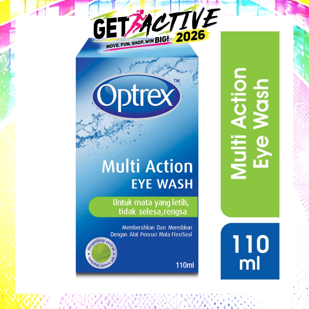 Multi Care Eye Wash (Cleanses, Cools & Refreshes Tired, Sore, Sensitive and Irritated Eyes) 100ml image