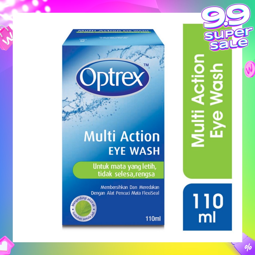Multi Action Eye Wash (Cools & Refreshes Tired & Sore Eyes) 110ml