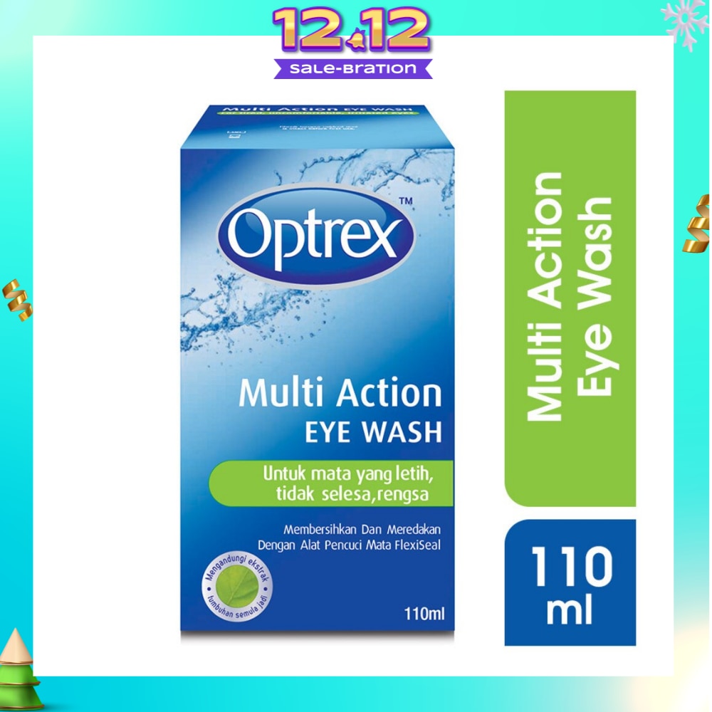 Multi Action Eye Wash (Cools & Refreshes Tired & Sore Eyes) 110ml