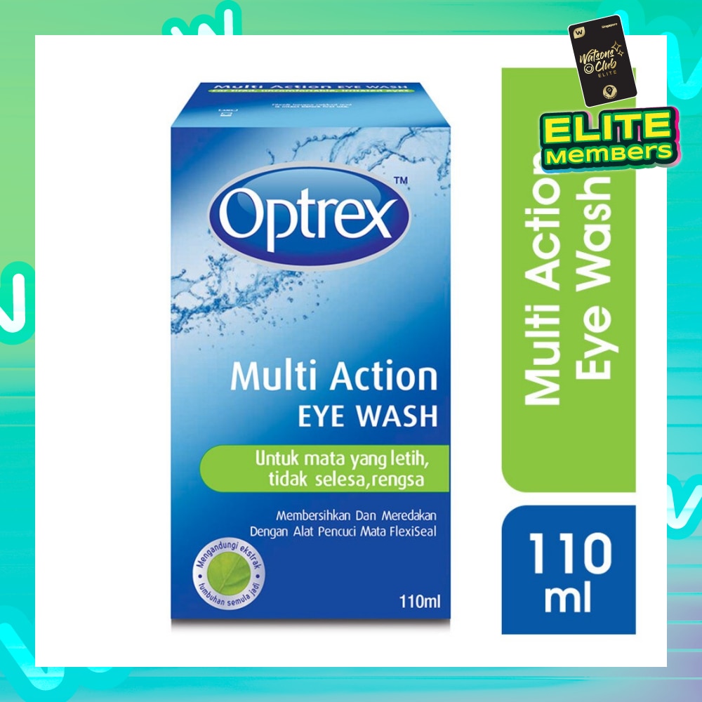 Multi Action Eye Wash (Cools & Refreshes Tired & Sore Eyes) 110ml
