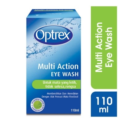 OPTREX Multi Action Eye Wash (Cools & Refreshes Tired & Sore Eyes) 110ml