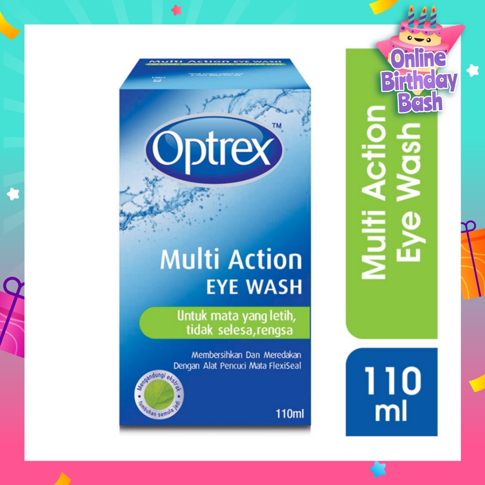 Multi Action Eye Wash (Cools & Refreshes Tired & Sore Eyes) 110ml